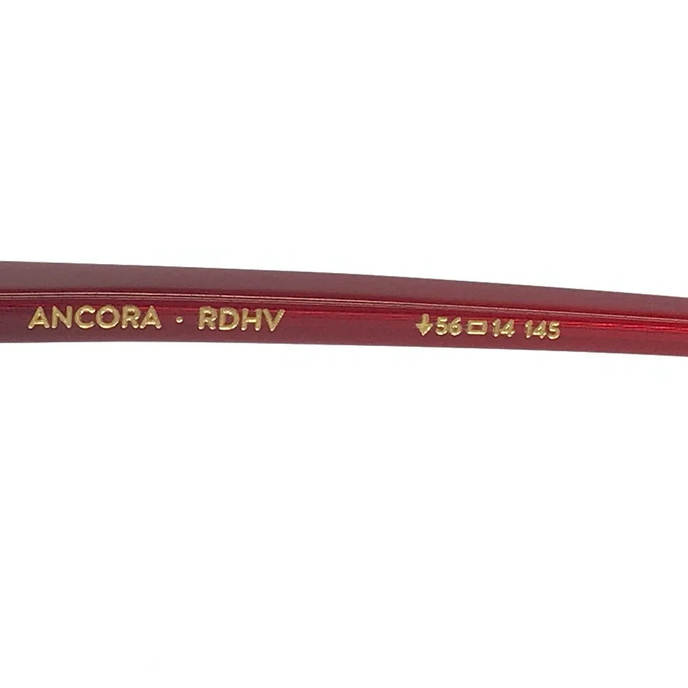 Etnia Barcelona Eyeglasses Frames ANCORA RDHV Red Havana Full Rim 56-14-145